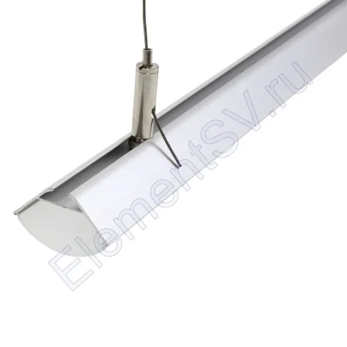 Алюминиевый профиль 880 (2000х30х30мм с рассеивателем) - фото 2.