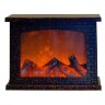 ULD-L2821-005-DNB-RED BROWN FIREPLACE Фонарь светодиодный Камин, на батарейках 3АА не в-к, 28х21см, 5 светодиодов, Эффект пламени, Корпус коричневый, TM Uniel - фото 2