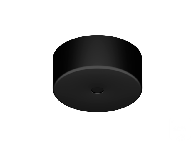 Потолочная чаша 6063 – D60 (RAL9005) - фото 1