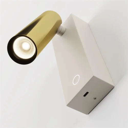 Настенный светильник (бра) Twist 3000K 3Вт IP 20 (Белый) - фото 5