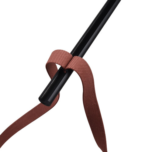 TR5536-BK Крепление-зажим для трека-ремня Belty на штанге Rod, IP20, черный, пластик. Фото 2