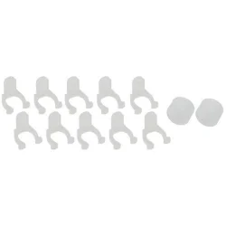 Лента светодиодная LS2835-9.6-120-24-6500K-IP68-5м 24В термостойкая для бани холод. бел. в комплекте: 2 заглушки; 10 крепежей (уп.5м) Эра Б0062329