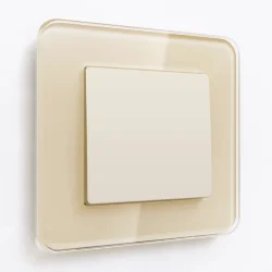 Выключатель одноклавишный проходной (айвори матовый) W1112062