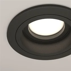 Встраиваемый светильник Atom GU10 10Вт (Черный)