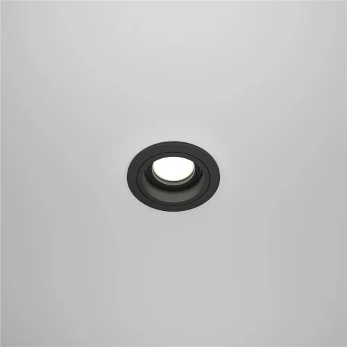 Встраиваемый светильник Atom GU10 10Вт (Черный) - фото 11