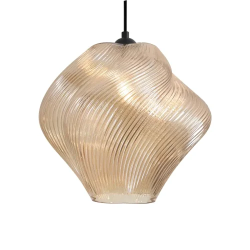 Подвесной светильник Блеск / Shiny (Янтарный) FR5548PL-01AM - фото 4
