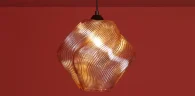Подвесной светильник Блеск / Shiny (Янтарный) FR5548PL-01AM - фото 11