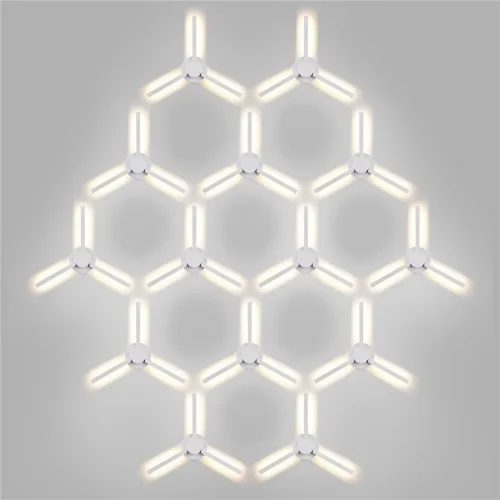 Пылевлагозащи<wbr>щенный светодиодный светильник с поворотным механизмом Lever IP54 1665 Techno LED белый - фото 6