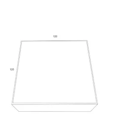 Потолочный светильник Zon 3000K 1x12Вт 120° (Белый)