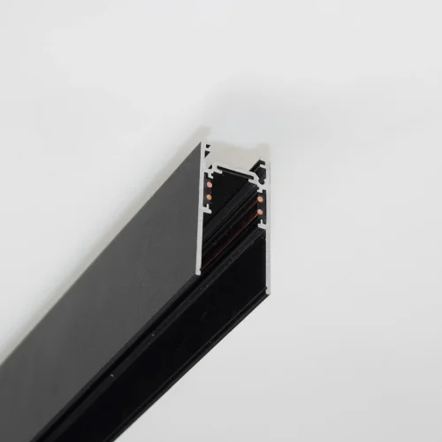 Трек для магнитных светильников 1,5м S20 MX15 (подвесной, черный) - фото I