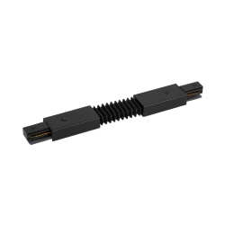 Коннектор гибкий FRB200-BL для шинопровода RB черный IN HOME