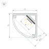 Профиль SL-KANT-Н16-2000 ANOD (Arlight, Алюминий) 023723 - фото 5