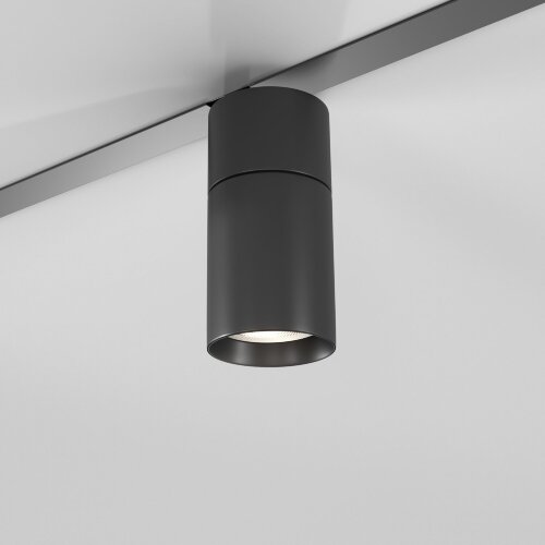 Slim Magnetic Трековый светильник R02 12W 4200K черный - Фото 3