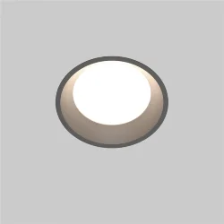 Встраиваемый светильник Окно / Okno 12 Вт 3-4-6 К 100° IP 44 с переключателем цветовой температуры (Черный) DL055-12W3-4-6K-B