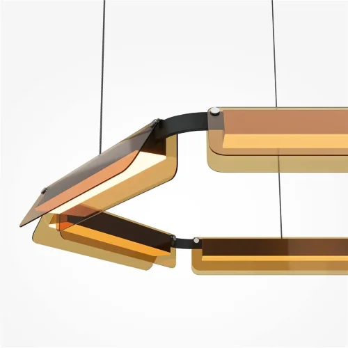 Подвесной светильник Flat 3000К 60Вт (Черный) - фото 3