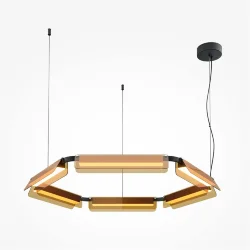 Подвесной светильник Плоскость / Flat 3000К 60Вт (Черный) MOD296PL-L60BC3K