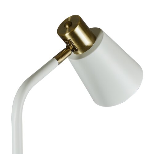 UML-T700 E27 WHITE Торшер напольный под лампу Е27, 40W, с регулировкой наклона, Механический выключатель, Белый - фото 3