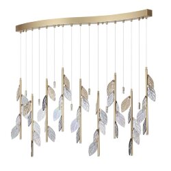 Люстра «ODEON LIGHT EXCLUSIVE» 5445/17, серия: LISTVA (крепление на планке)