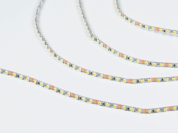 Светодиодная лента 3528, 120 LED/м, 9,6 Вт/м, 12В , IP20, Цвет: Нейтральный белый, SWG3T120-12-9.6-NW-M. Фото 2