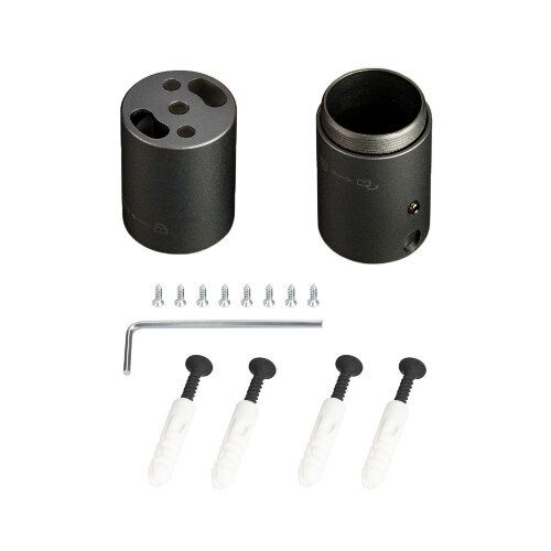 Крепление MOONLIGHT-VT-CEILING-DL-D25 Black (Arlight, Металл) - фото 1