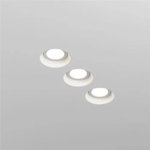 Встраиваемый светильник Intro 2.0 Straight GU10 x 9Вт (Белый) - фото 7