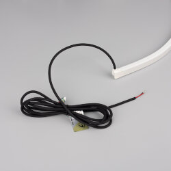 Светодиодная лента герметичная NOVA-ТОР-PU-А120-16х15mm 24V Warm2700 (10 W/m, IP68, 1m, wire х1) (Arlight, Полиуретан) 050609