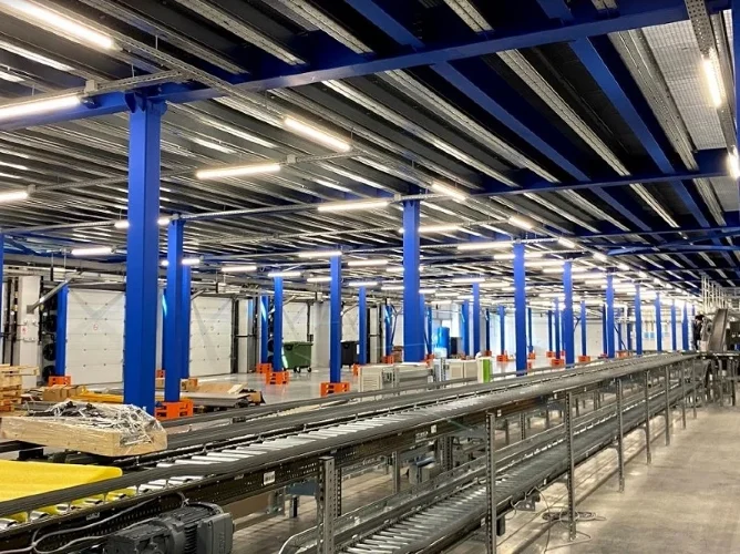 1.5m 57W/4000K (=1x58W) IP65 1500mm Серый 6000Lm 25000h - Светодиодный светильник ECO CLASS SLIM DP LEDVANCE. Фото 6