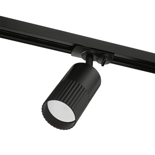 Трековый светильник WOLTA WTL-GU10/18B под лампу GU10 Черный DUO - фото 1.