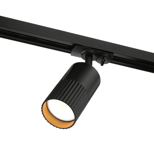 Трековый светильник WOLTA WTL-GU10/18B под лампу GU10 Черный DUO - фото 3.