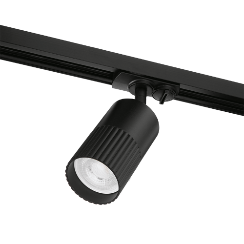 Трековый светильник WOLTA WTL-GU10/18B под лампу GU10 Черный DUO - фото 4.