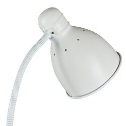 UML-T701 E27 WHITE Торшер напольный под лампу Е27, 60W, с регулировкой наклона, Механический выключатель, Белый