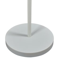 UML-T701 E27 WHITE Торшер напольный под лампу Е27, 60W, с регулировкой наклона, Механический выключатель, Белый