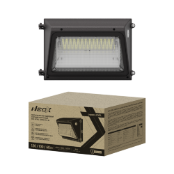 Светильник уличный настенный светодиодный WLP-LEVEL 120PA3-PC-BL 120/100/60Вт 100-277В 145Лм/Вт 3CCT 5лет IP65 NEOX