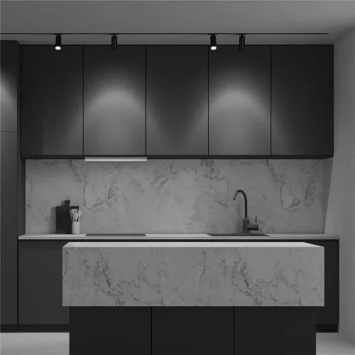 Трековый светильник Focus Led Unity 3000K 12Вт 50° (Черный) - фото 5