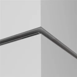 Коннектор внешний Exility встраиваемый под ГКЛ 9,5мм, черный (Черный) TRA34CO-42B