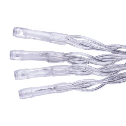 ULD-C3030-820-DTA-RC MT IP44 Занавес светодиодный, 3х3м, 820 светодиодов, Красный, желтый, зеленый, синий свет, Пульт ДУ в-к, Провод прозрачный, TM Uniel