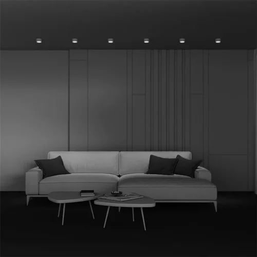 Потолочный светильник Conik gyps GX53 х 12Вт (Белый) - фото 2