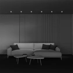 Потолочный светильник Conik gyps GX53 х 12Вт (Белый)