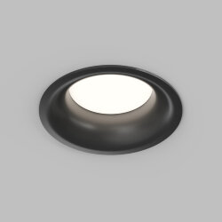 Встраиваемый светильник INER, до 15 Вт LED, GX53, IP20, алюминий, чёрный, Denkirs DK2150-BK