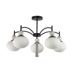 Люстра потолочная «LUMION» 8273/5C, серия: GLORIYA (крепление на планке) - -