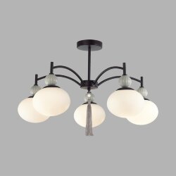 Люстра потолочная «LUMION» 8273/5C, серия: GLORIYA (крепление на планке) - -