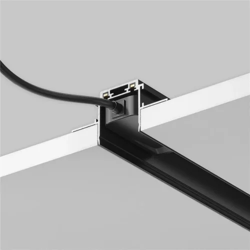 Шинопровод 2м Radity встраиваемый черный (Черный) TRA084MP-12B - фото 5