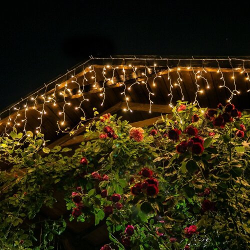 ULD-B6007-300-DTA WHITE IP44 Бахрома светодиодная, 6м, 300 светодиодов, Белый свет, Провод прозрачный - фото 8