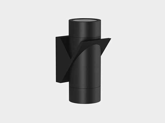 'Светильник настенный GW SPRUT черный, GW-A213-6-BL-WW - фото