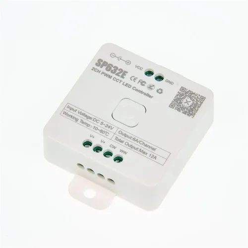 Контроллер JM-SP632E P712 (BT app BanlanX, 2.4GHz, CCT, DC5-24V, 2ch x6A, 60-288W) - фото I