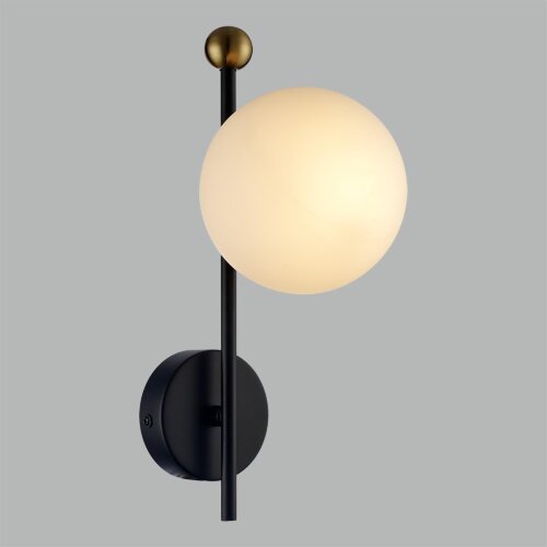 Светильник настенный «LUMION» 6581/1W, серия: MELODY (крепление на планке). Фото 2.