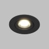 DK3020-BK Встраиваемый светильник, IP 20, 10 Вт, GU5.3, LED, черный, пластик. Фото 2