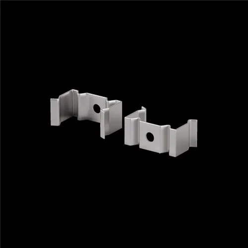 Комплект креплений (для профиля 20×20) 4 шт., ALM-2020B-MT 642078 (Серебро) - фото