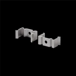 Комплект креплений (для профиля 20×20) 4 шт., ALM-2020B-MT 642078 (Серебро)