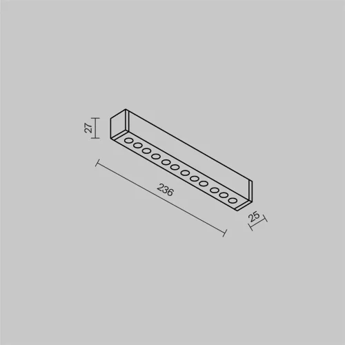 Трековый светильник Точки / Points Radity 2700-6500K 12Вт 36° Dim Smart (Черный) TR082-4-12WTW-M-B - фото 6